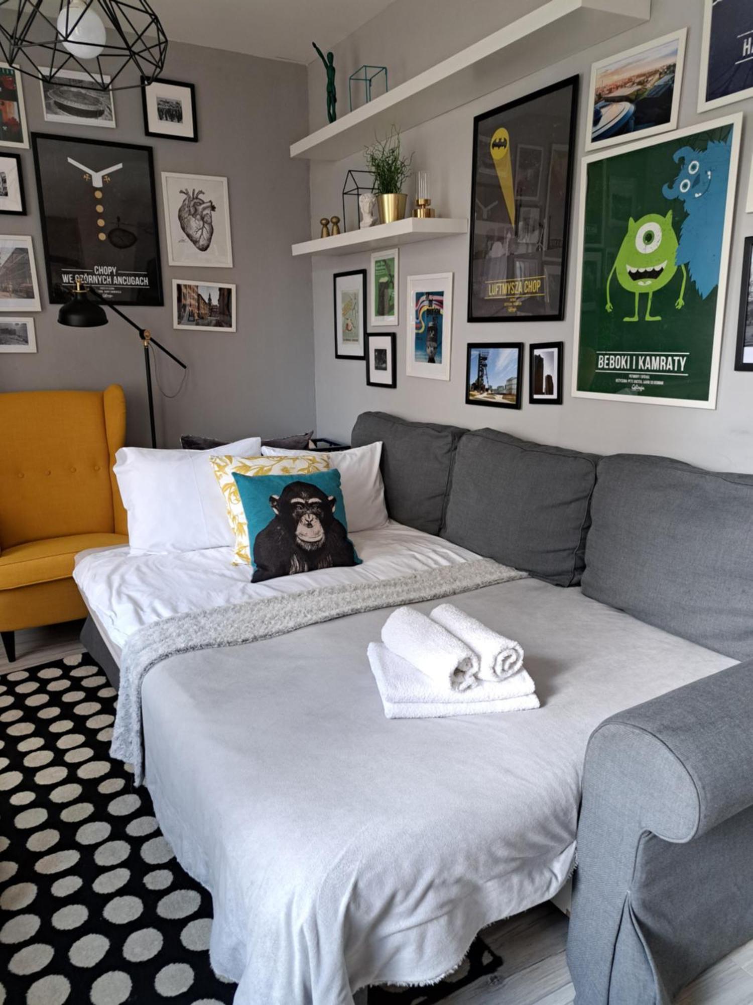Gryfny Grubiorz Apartment คาโตวีตเซ ภายนอก รูปภาพ